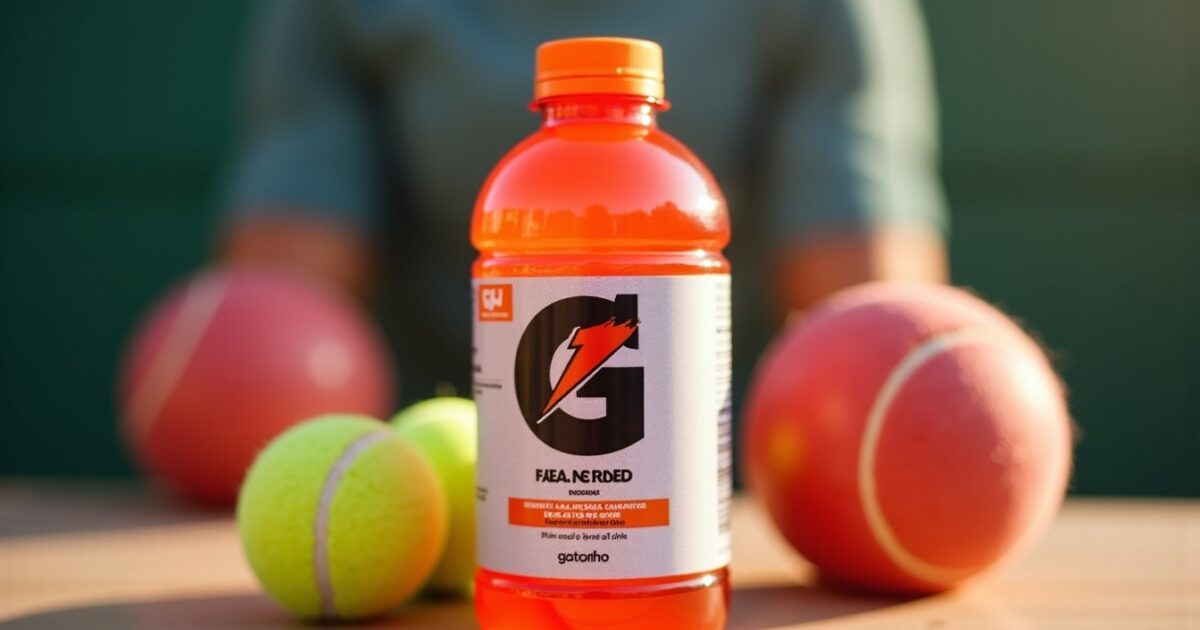 Gatorade : La boisson incontournable des joueurs de tennis en 2026